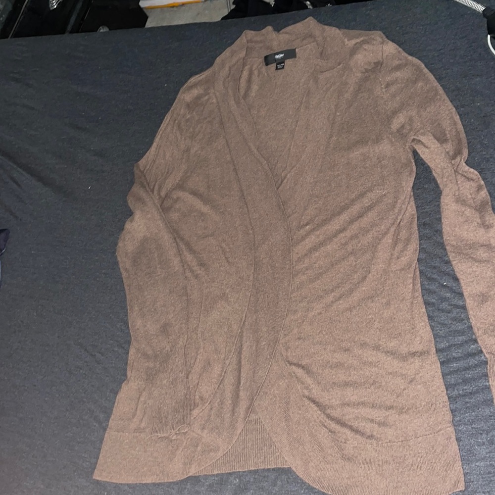 Brown cover up sweater!